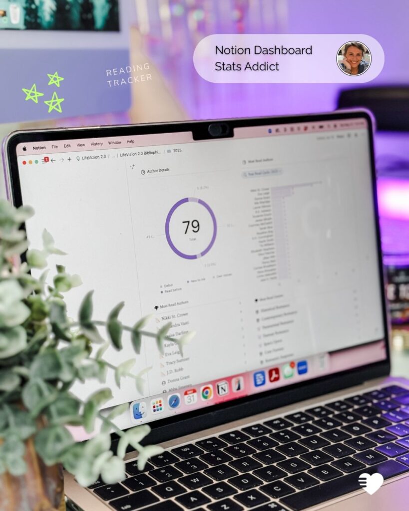 Notion Reading Tracker Stats